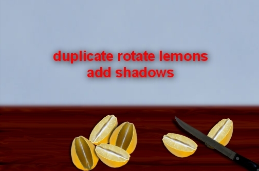 Creation of Lemons: Step 35